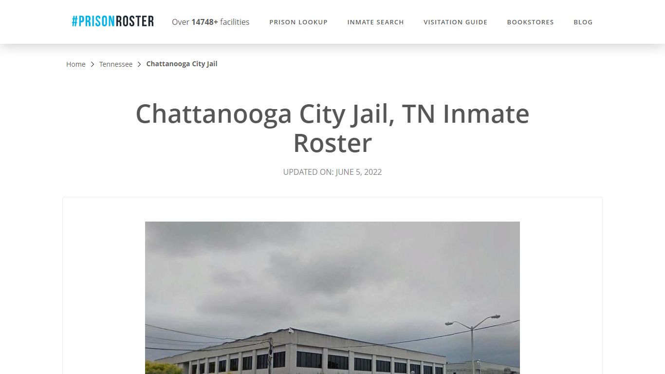 Chattanooga City Jail, TN Inmate Roster