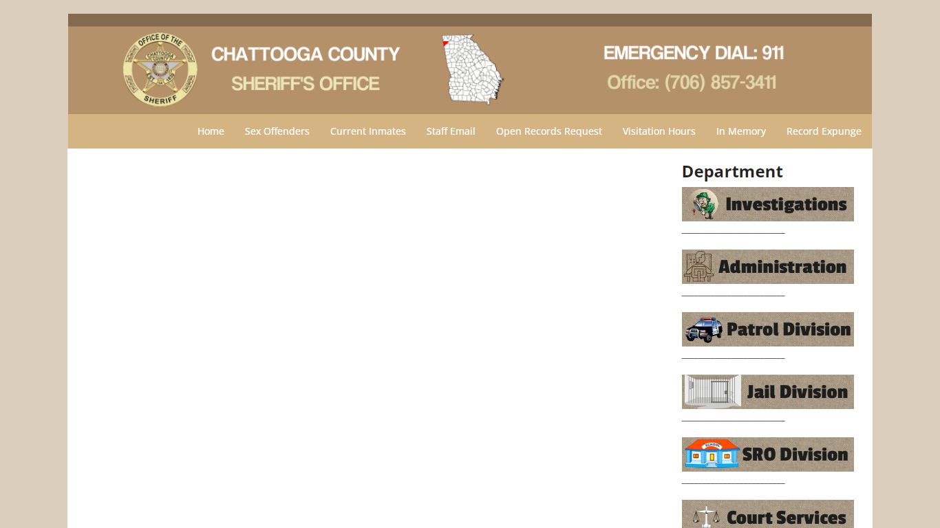 Inmate Roster – Chattooga Sheriff